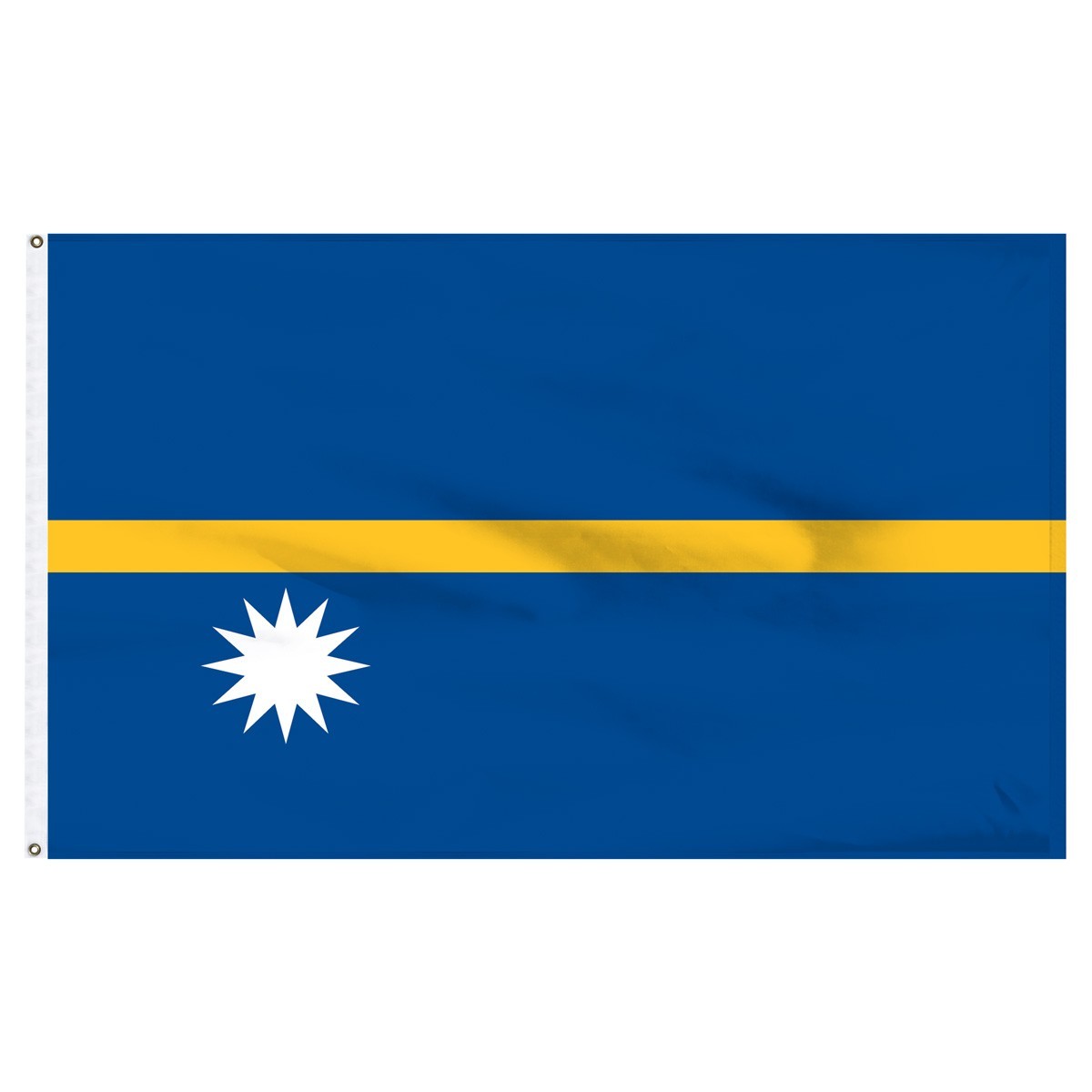 Nauru 2ft x 3ft Outdoor Nylon Flag