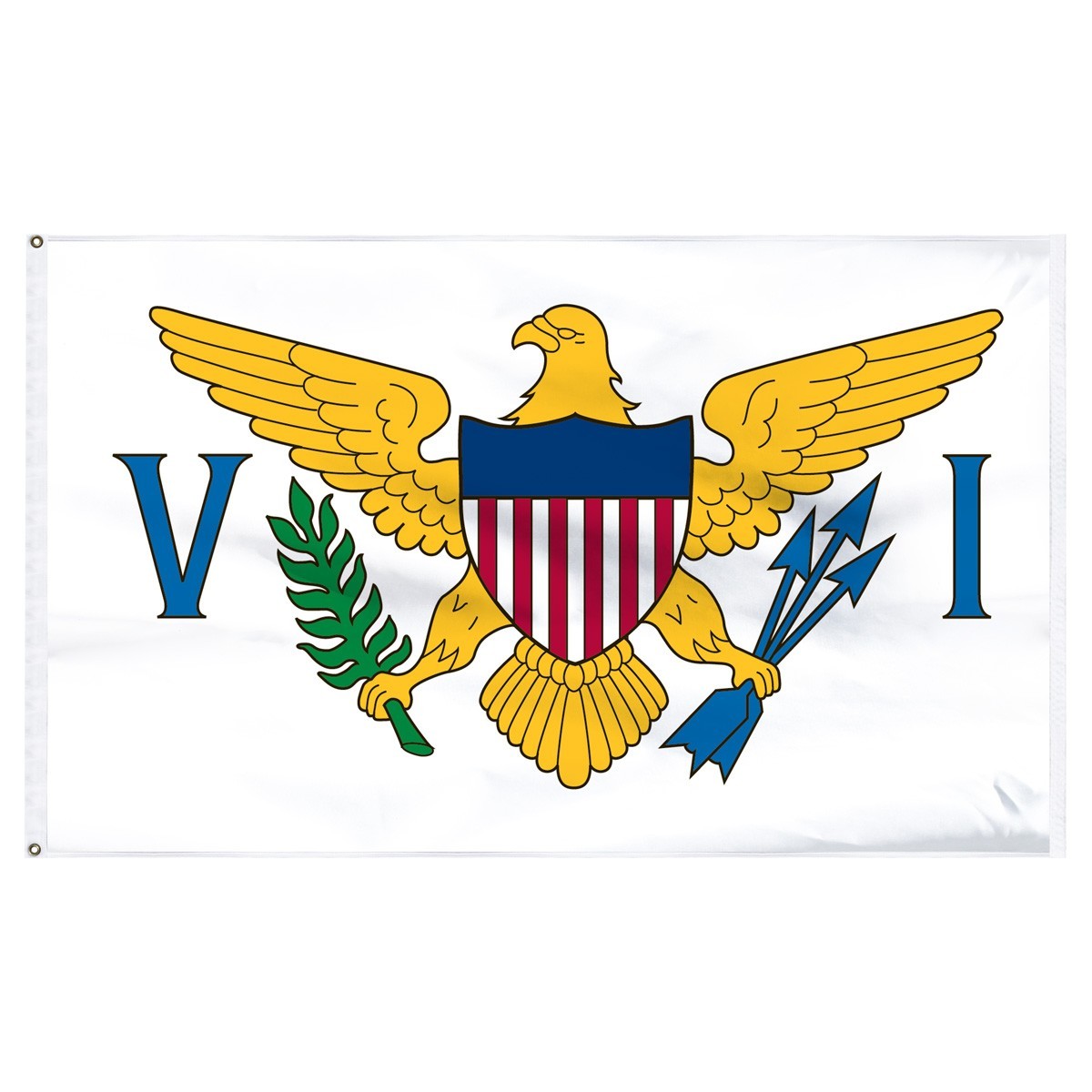 US Virgin Islands - U.S. 2ft x 3ft Outdoor Nylon Flag
