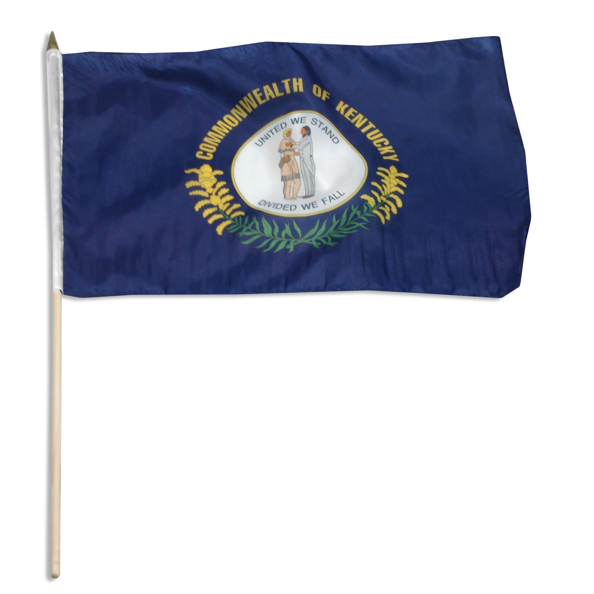 Kentucky  12in x 18in Mounted Flag