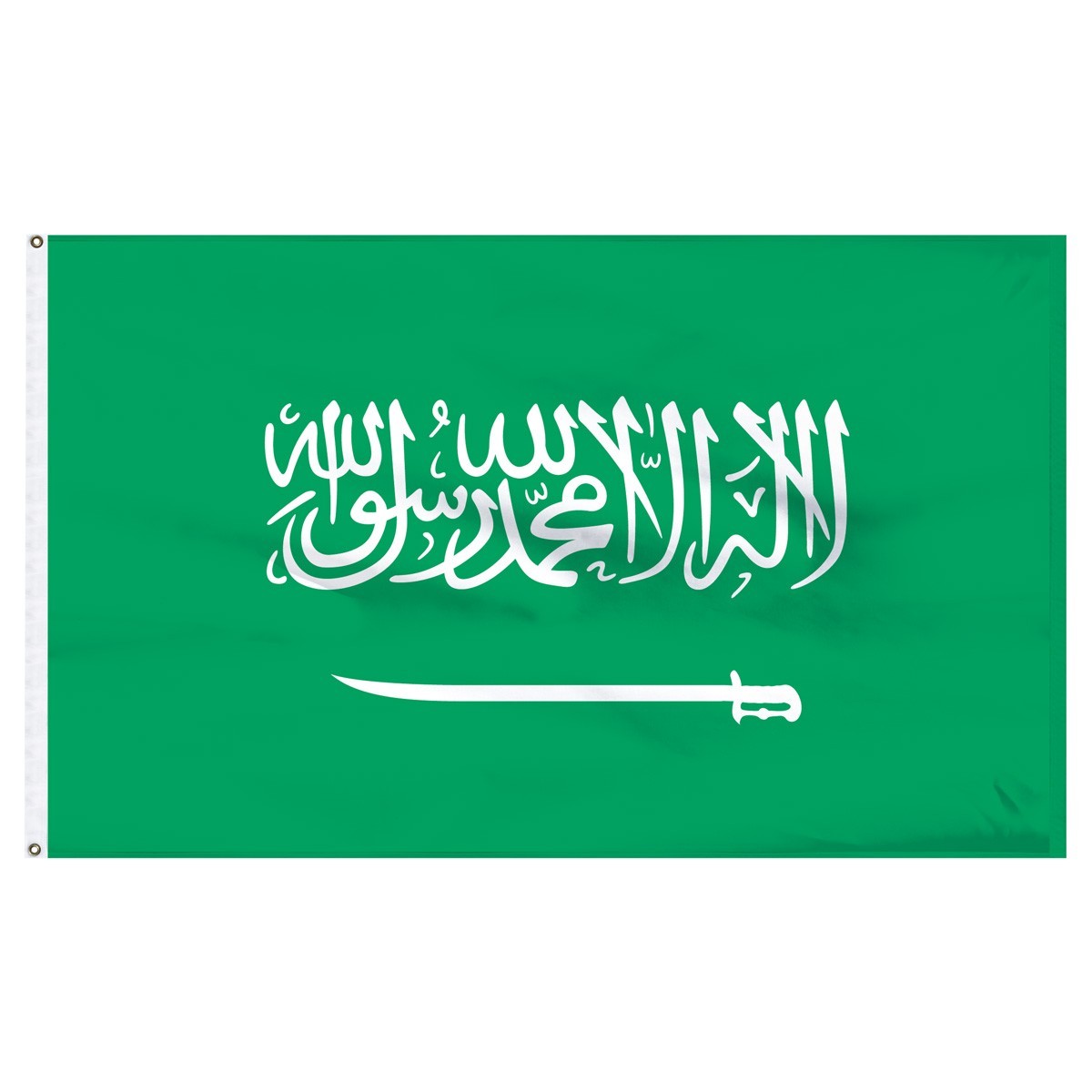 Saudi Arabia  4ft x 6ft  Outdoor Nylon Flag