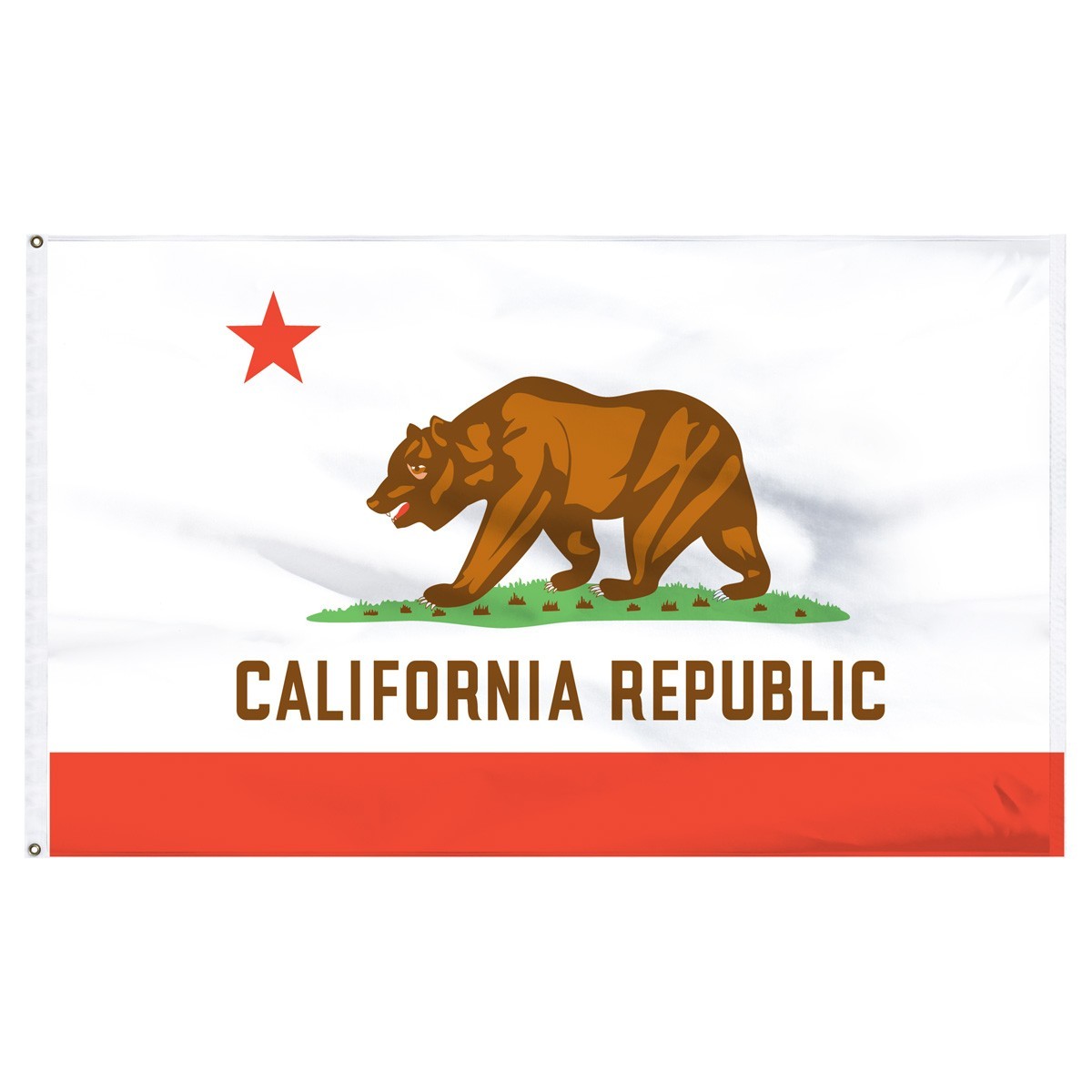 California 2ft x 3ft Outdoor Nylon Flag