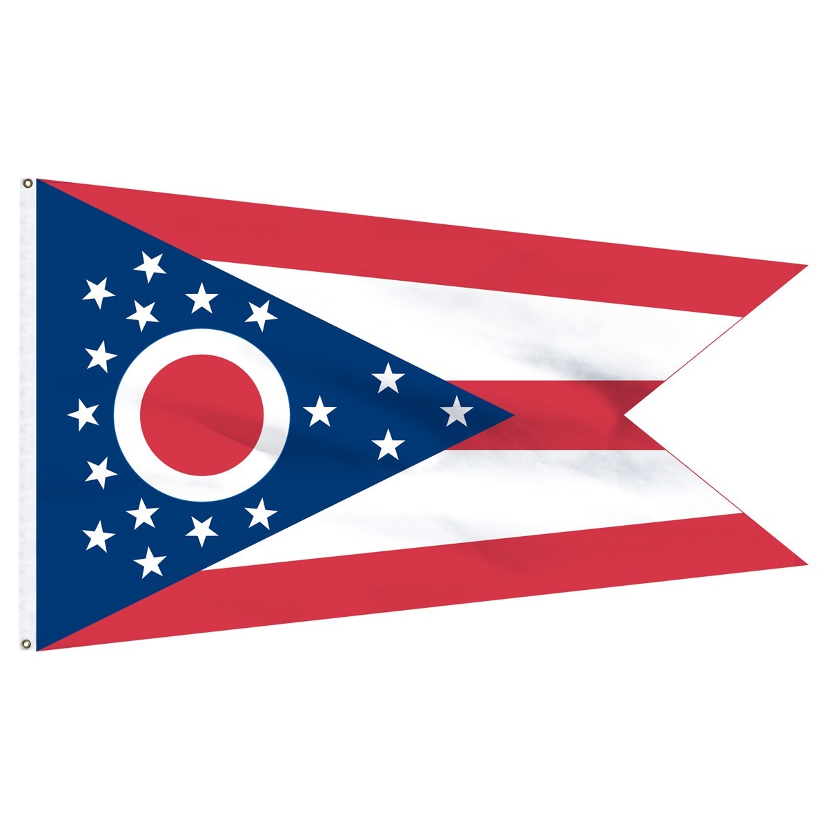 Ohio polyester nylon classroom flags for sale
