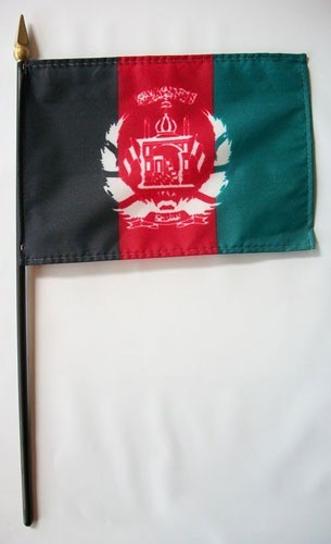 Flag of Afghanistan stick flags