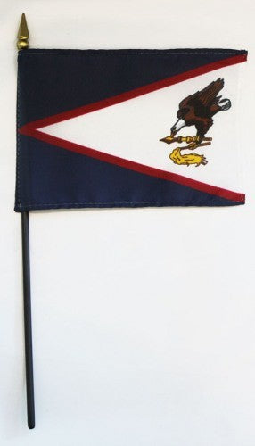 Buy American Samoa stick flags for sale