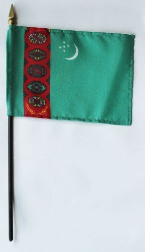 Turkmenistan school parade flags for sale