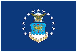 US Air Force 2' x 3' Indoor Polyester Flags