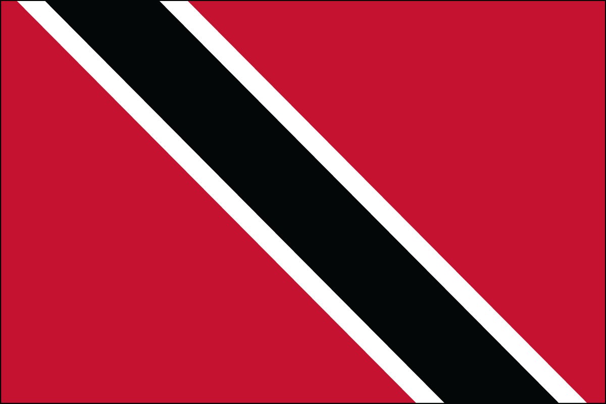 Trinidad & Tobago 2ft x 3ft Indoor Polyester Flag
