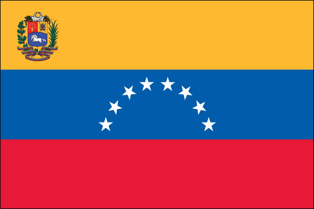 Venezuela 2ft x 3ft Indoor Polyester Flag