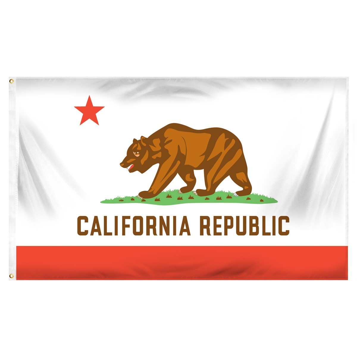 California 3ft x 5ft Indoor Polyester Flag