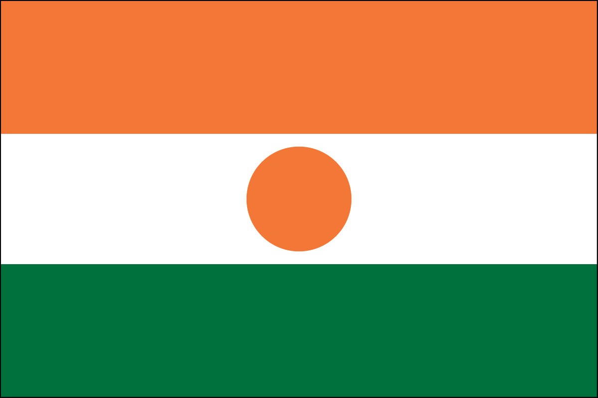 Niger classroom flags for sale