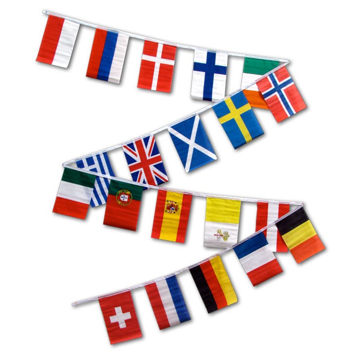 European Country Flags for sale