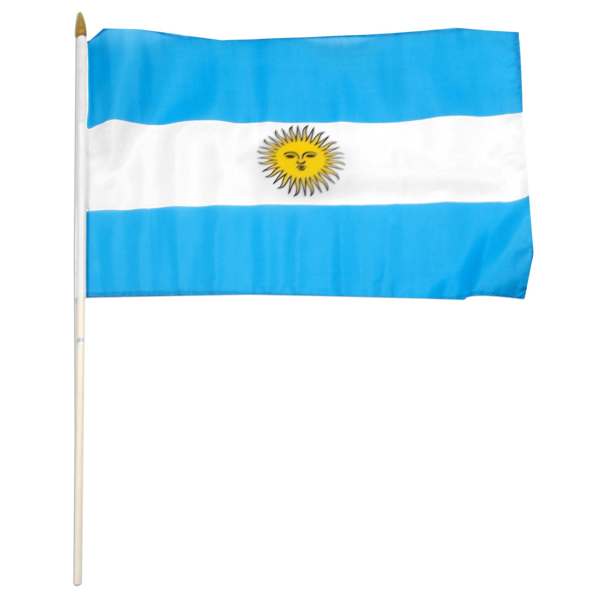 Argentina 12in x 18in Stick Flag