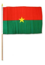 Burkina Faso Stick flags for sale