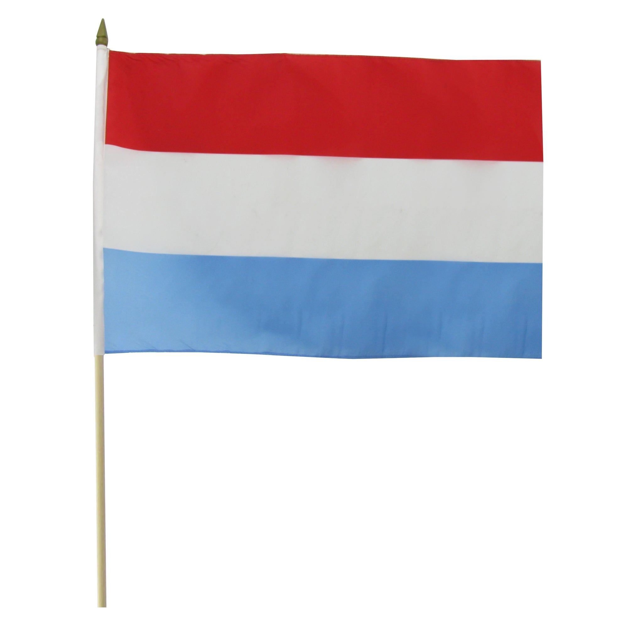 Luxembourg 12in x 18in Mounted Flag