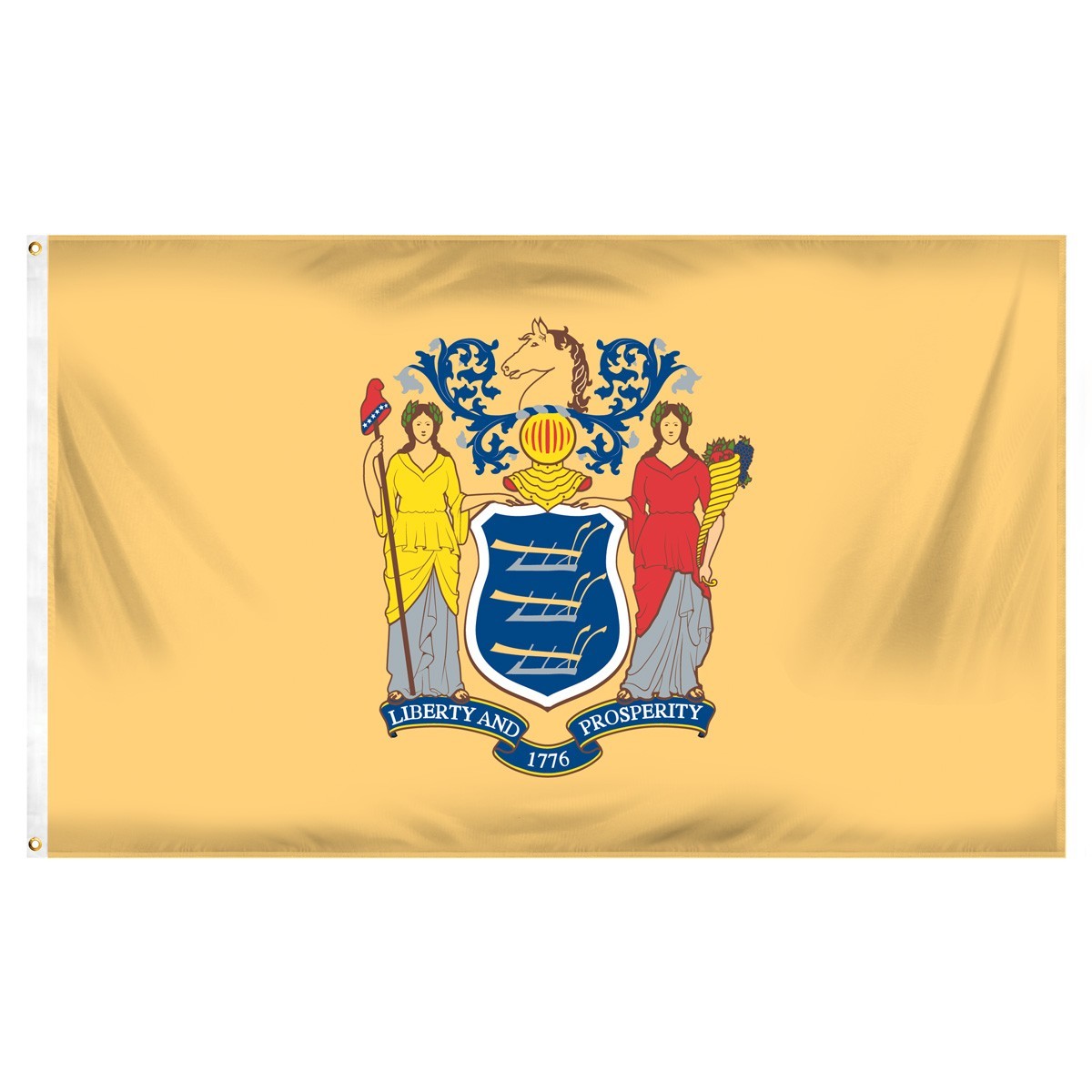 New Jersey  3ft x 5ft Indoor Polyester Flag