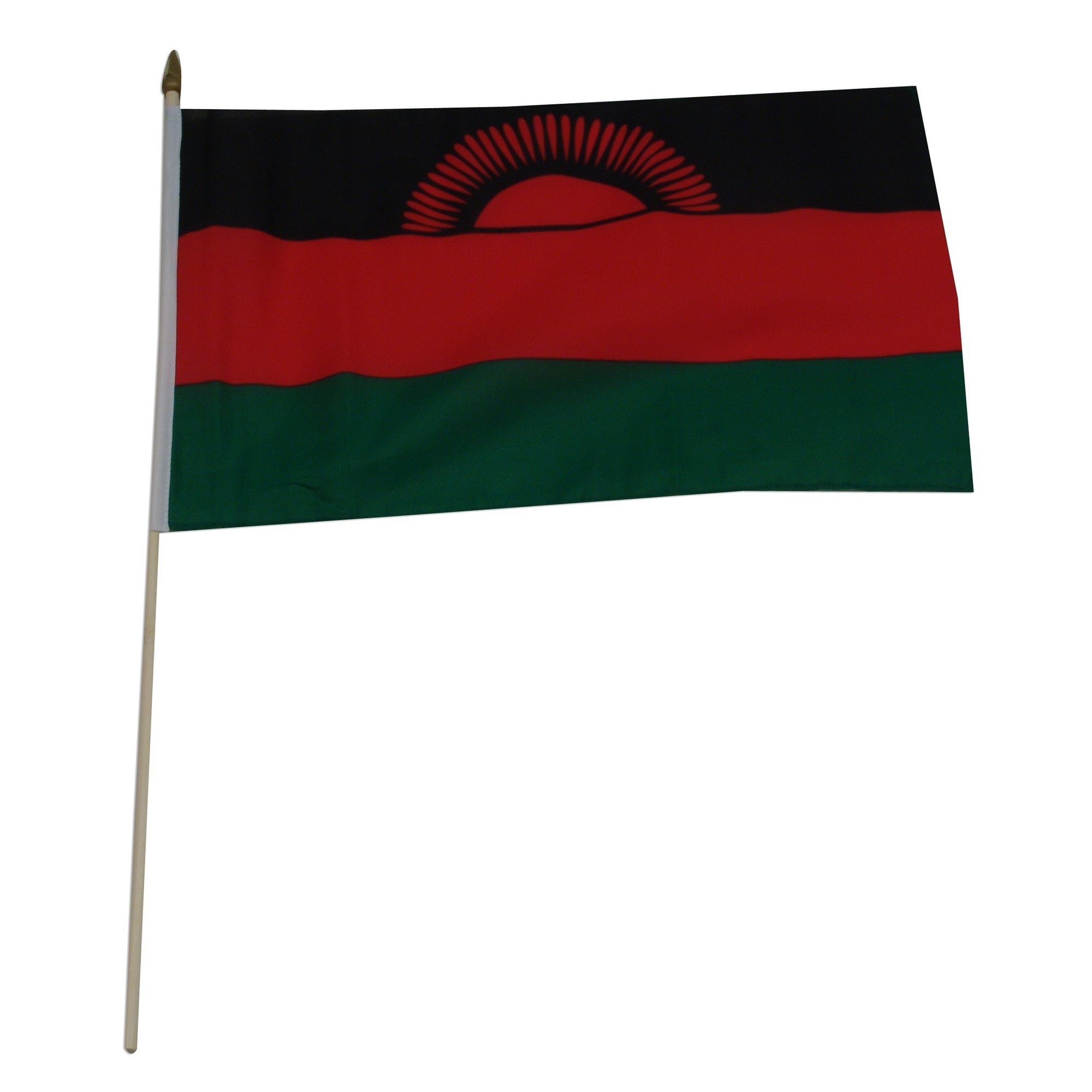 Malawi 12in x 18in Mounted Flag