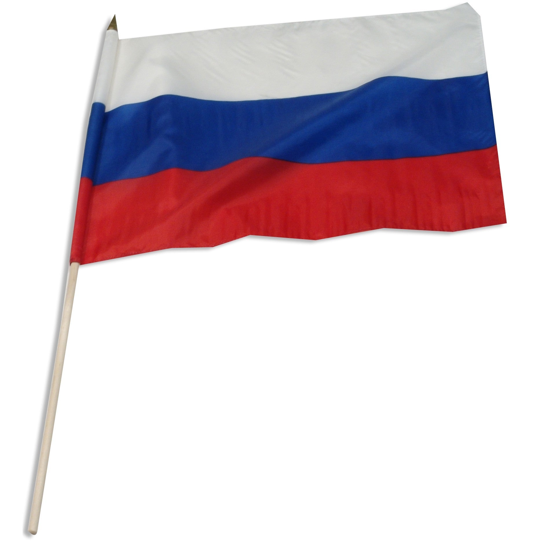 Russia 12in x 18in Mounted Flag