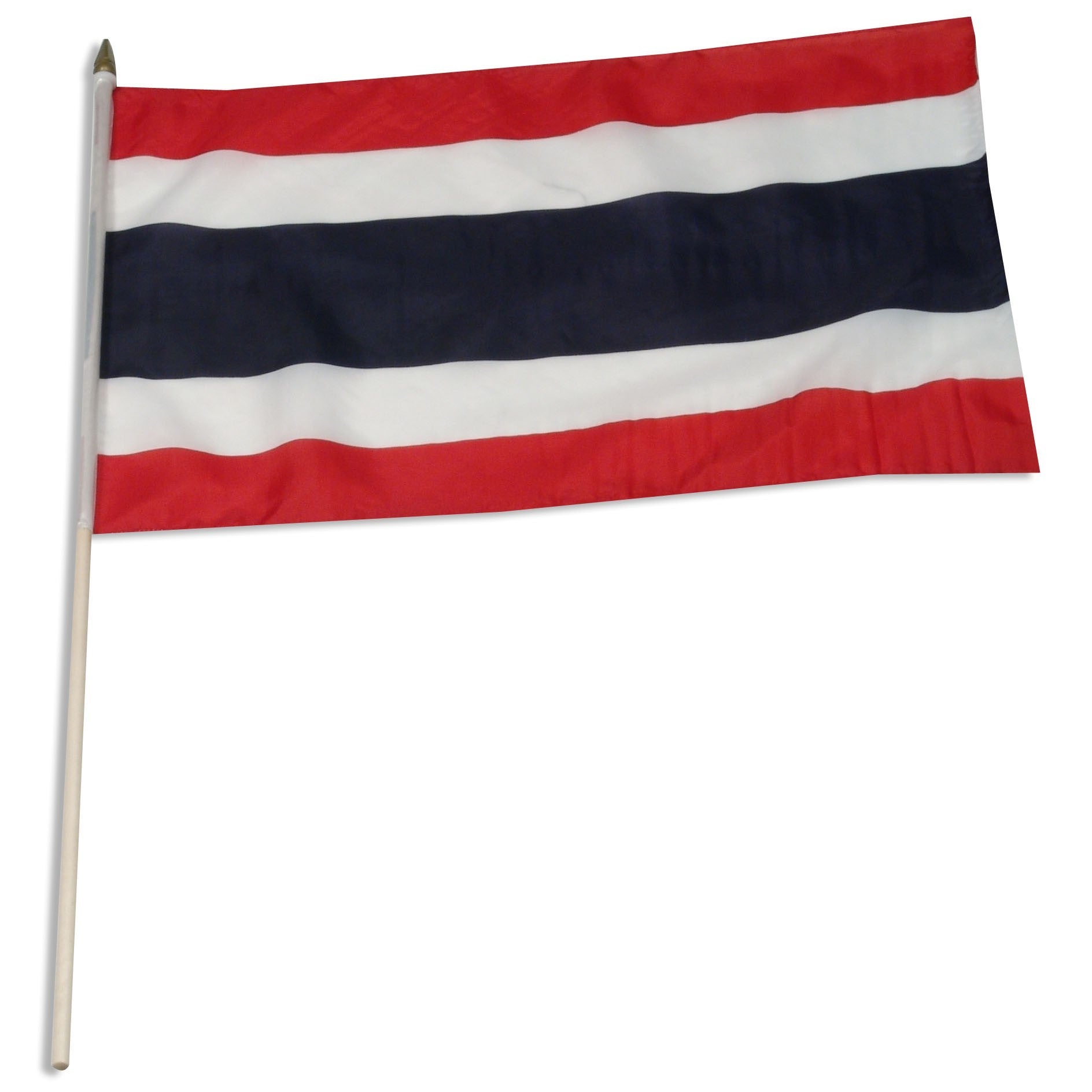 Thailand 12in x 18in Mounted Flag