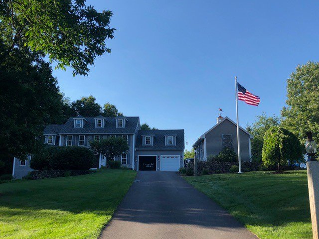 Residential Fiberglass Flagpole 15ft, 20ft, 25ft High Quality Flagpoles