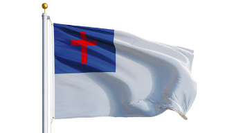 Christian 3' x 5' Indoor Polyester Flag