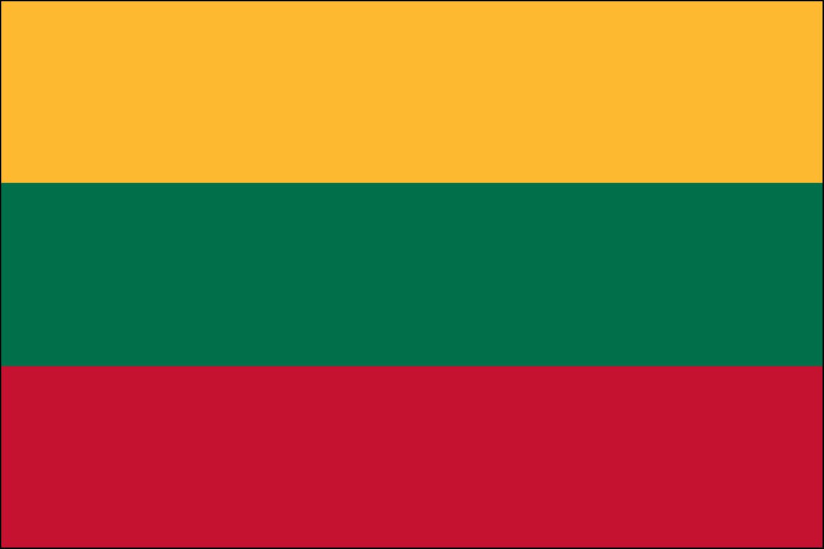 Banderas de Lituania