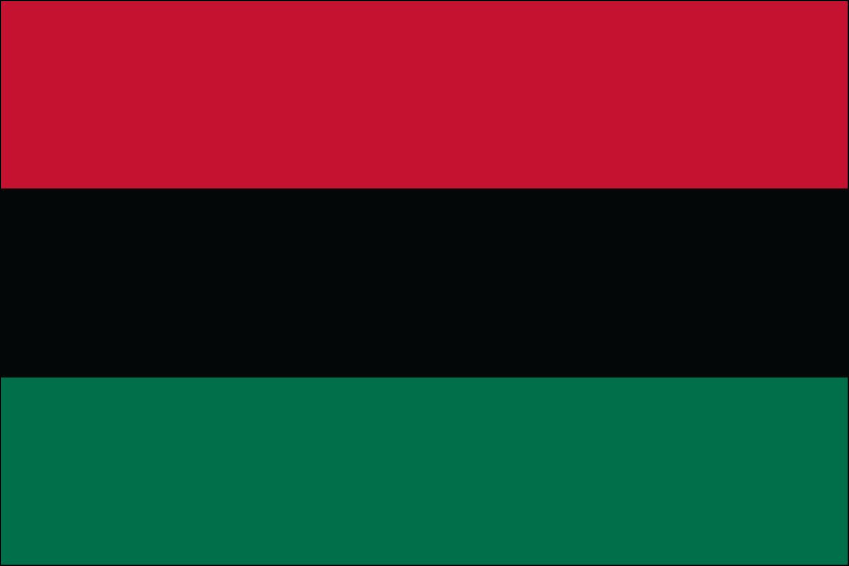 Afroamericano - Banderas panafricanas