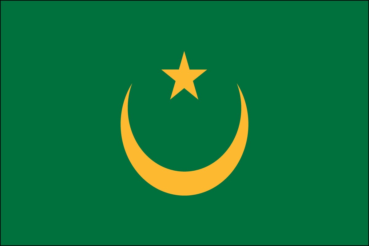 Banderas de Mauritania