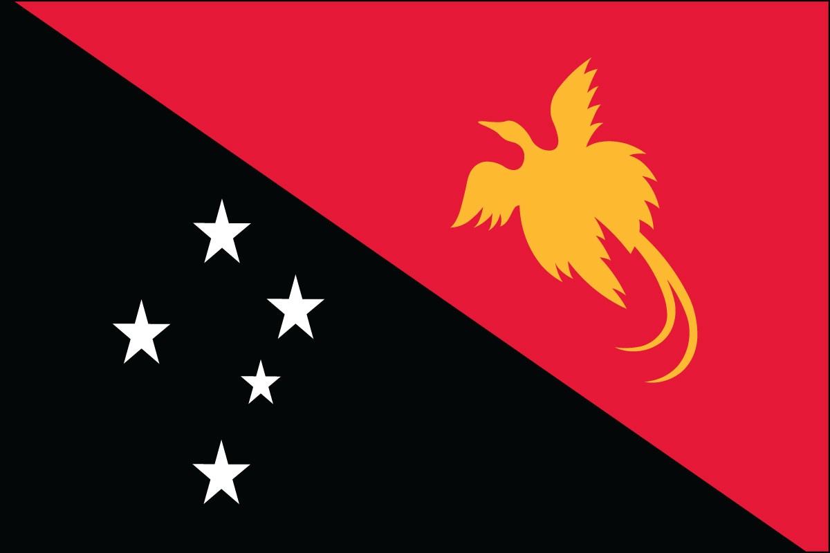 Banderas de Papua Nueva Guinea