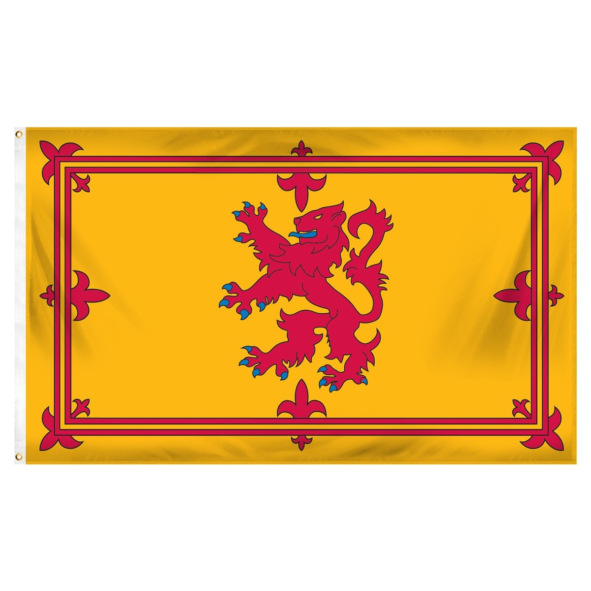 Banderas escocesas del león rampante