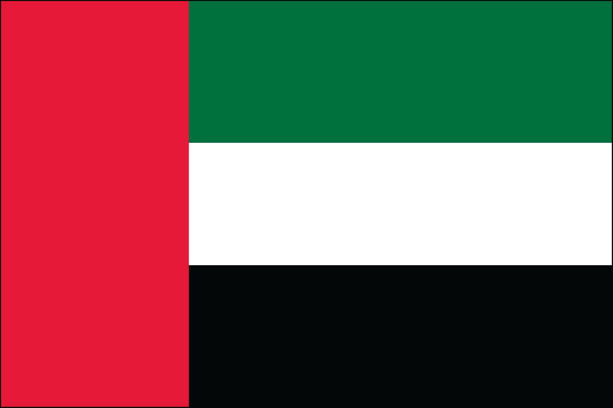 Banderas de los Emiratos Árabes Unidos