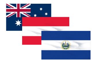 Banderas internacionales para exteriores de 2 pies x 3 pies
