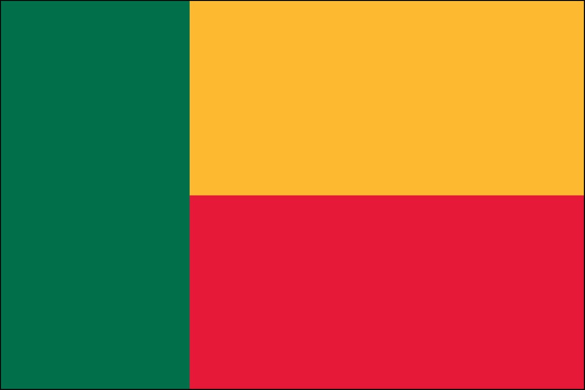 Benin Flags
