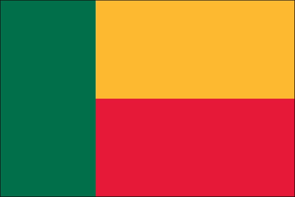 Banderas de Benín