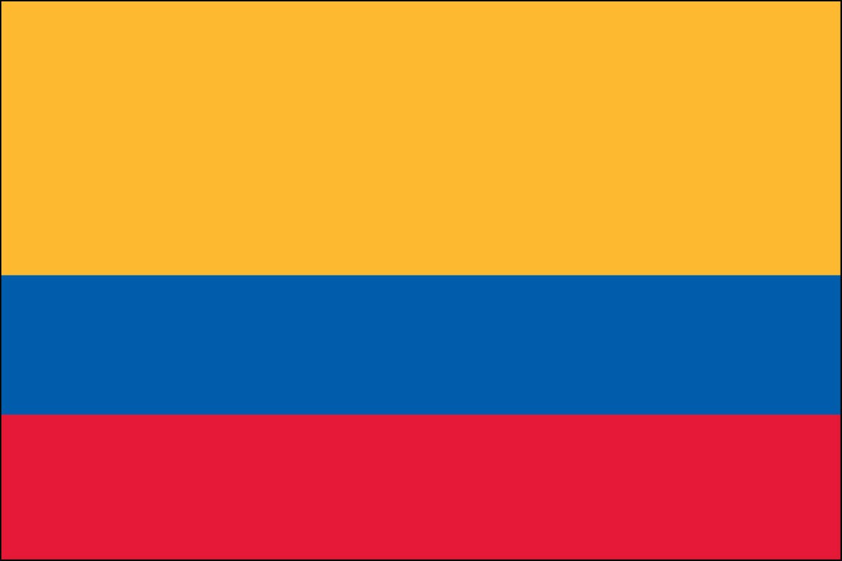 Banderas colombianas