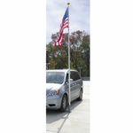 telescoping flag pole