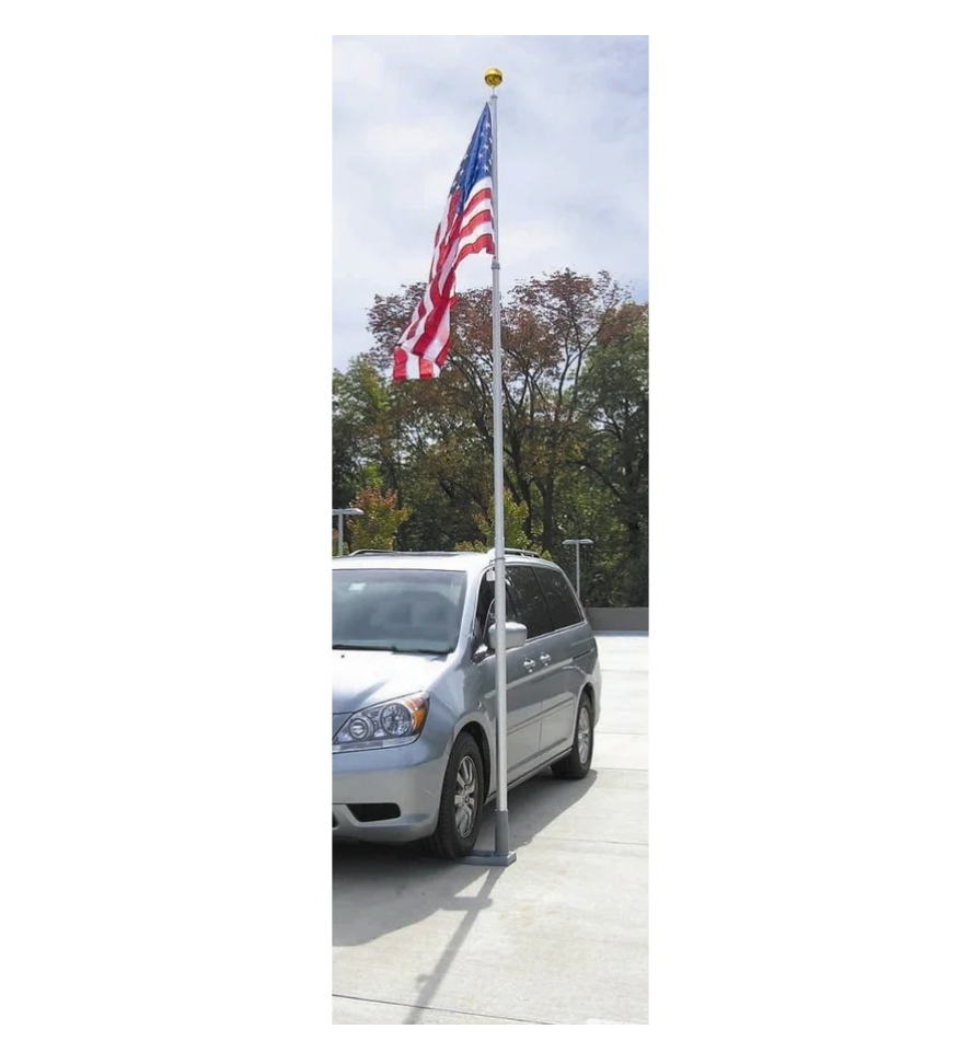 telescoping flag pole