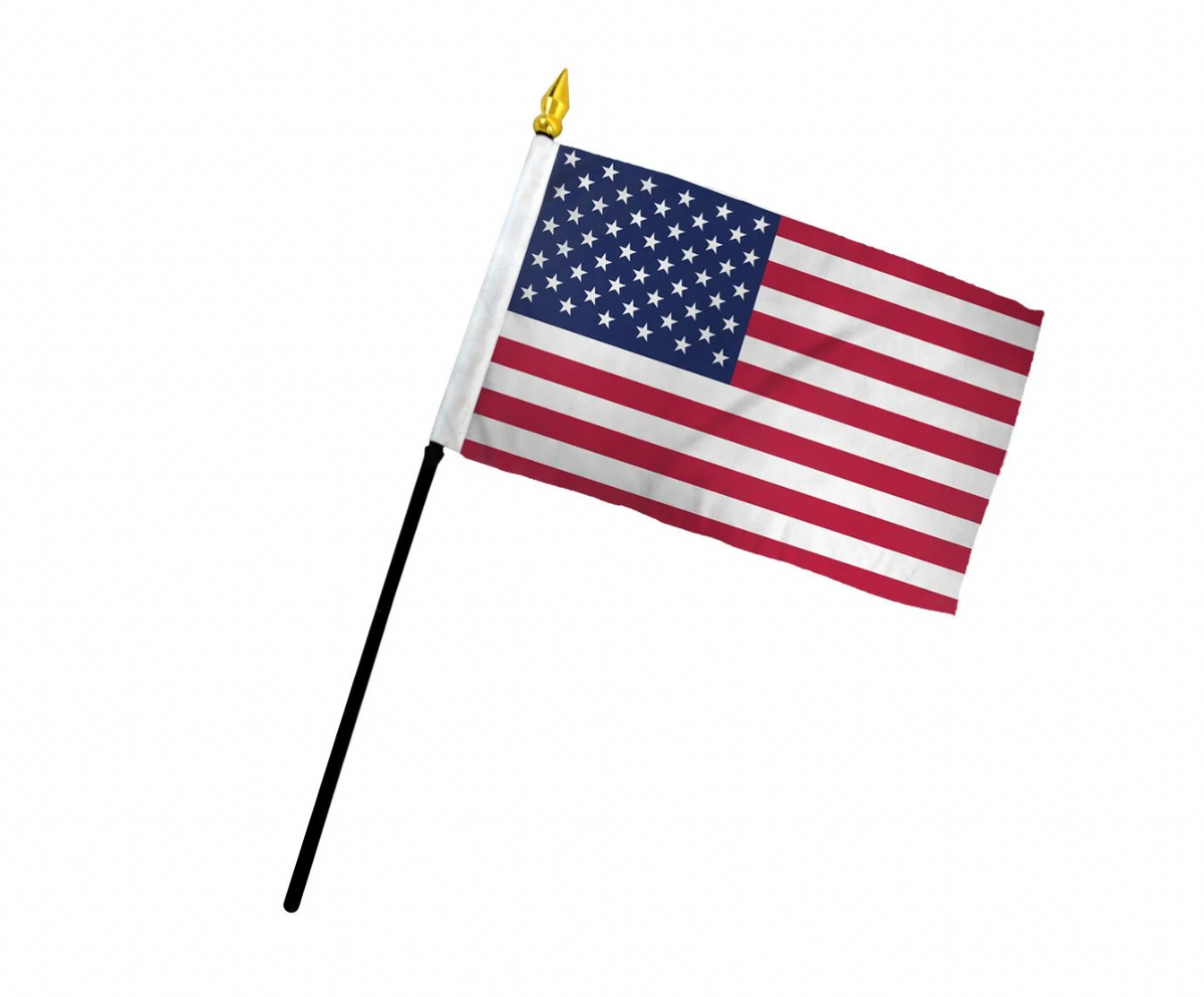 mini usa stick flag