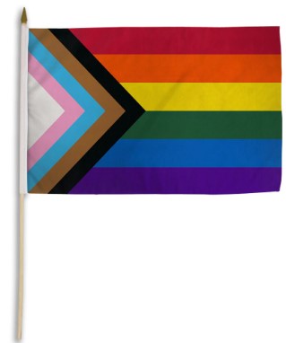 Bandera del Orgullo Progresista Bandera de Poliéster