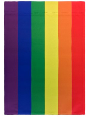 Bandera del arco iris del Orgullo Gay Bandera de poliéster de 2' x 3'