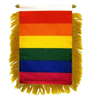 Bandera del arco iris del Orgullo Gay Bandera de poliéster de 2' x 3'