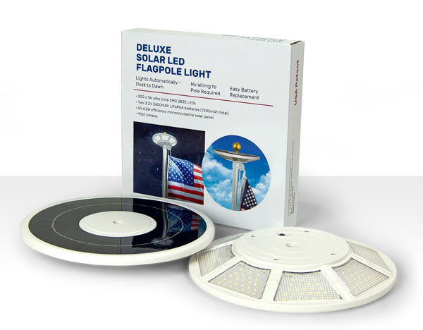 Shop solar LED Flagpole Light for your high quality flagpole with 1-800 Flags