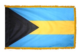 Bahamas Nylon Flag-With Fringe