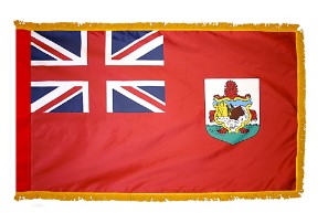 Bermuda Nylon Flag-With Fringe