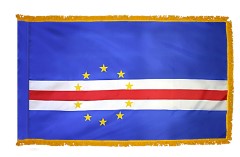 Bandera de nailon para exteriores de Cabo Verde de 5 pies x 8 pies