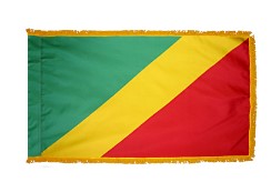 Bandera de nailon para exteriores Congo de 5 pies x 8 pies