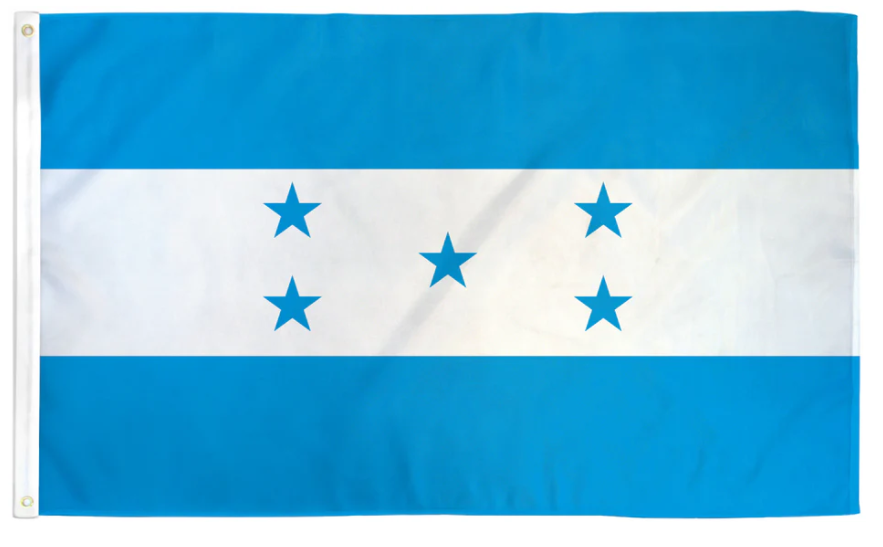 Honduras 2ft x 3ft Indoor Polyester Flag