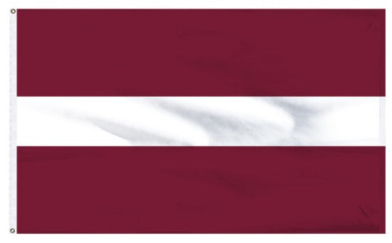 Latvia Outdoor Nylon Flag, made in the USA