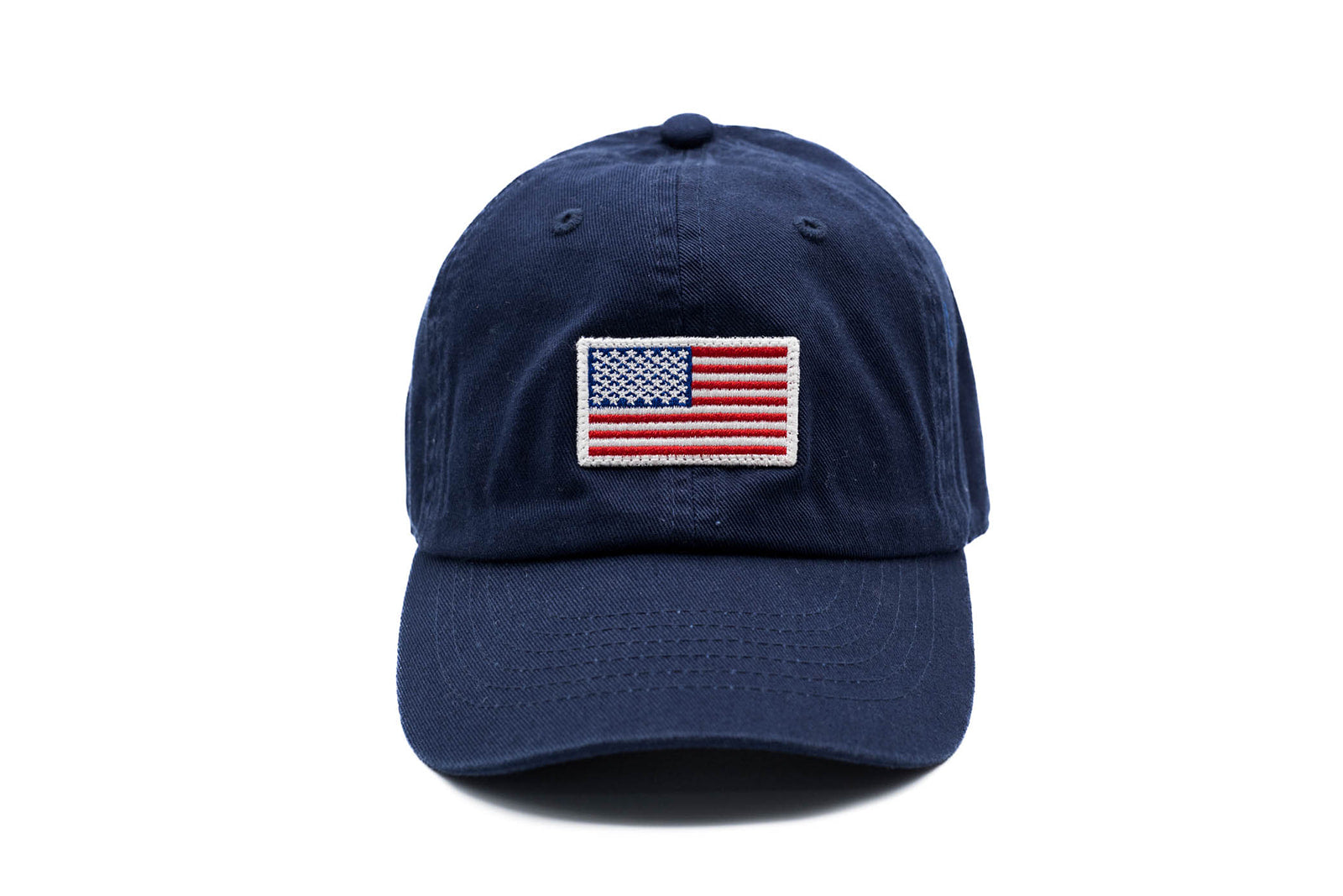 Navy USA American Flag Baseball Hat - All sizes!