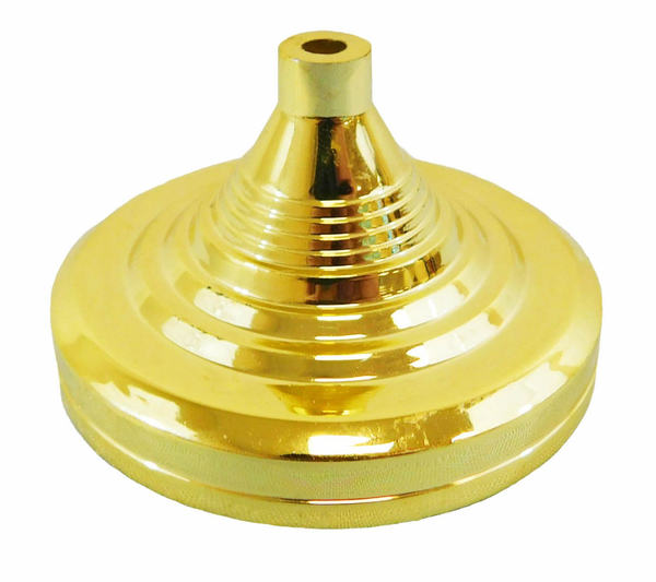1-Hole Gold Plastic Mini Stick Flag Base l Shop 1-800 Flags