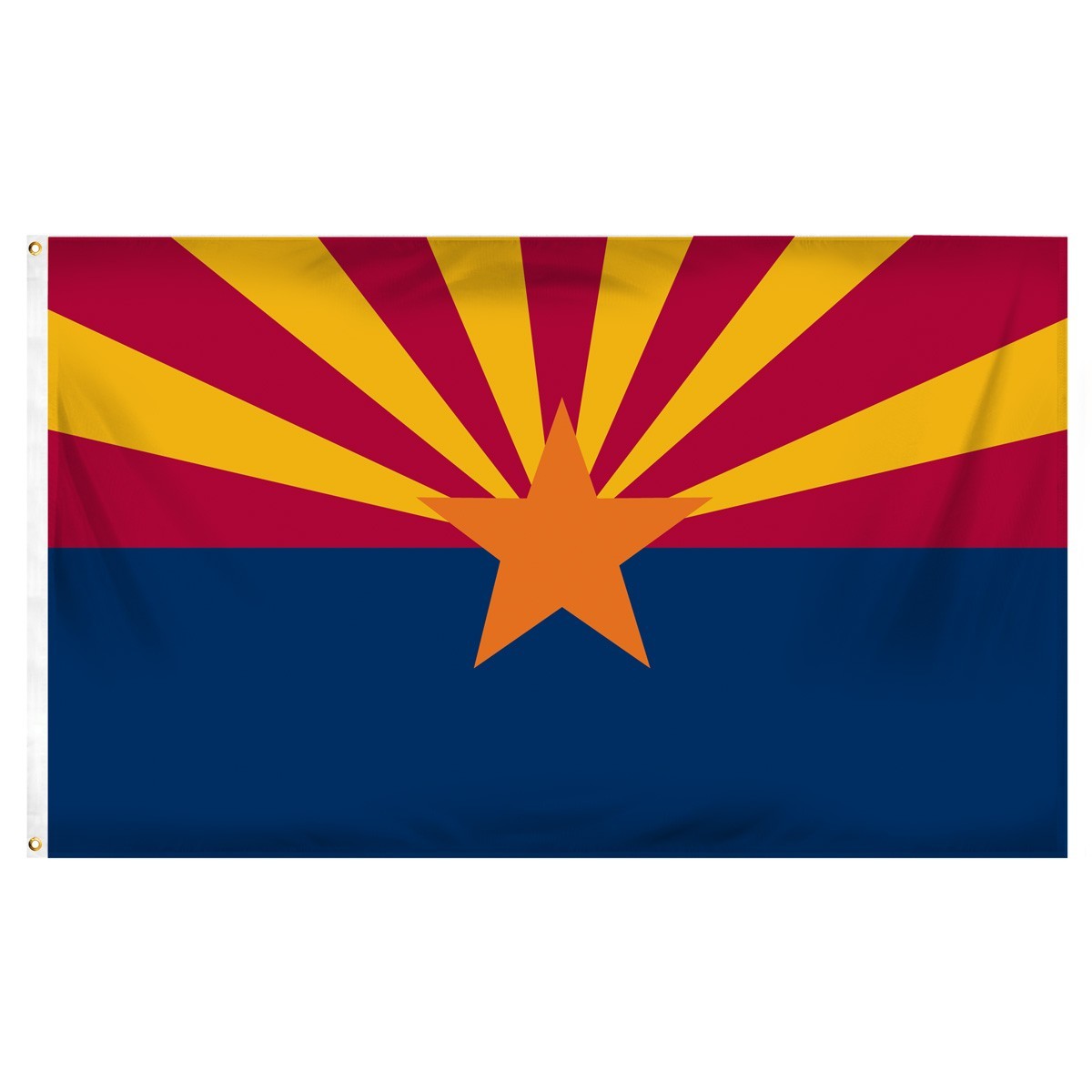 Bandera del estado de poliéster para interiores de Arizona, 2 pies x 3 pies